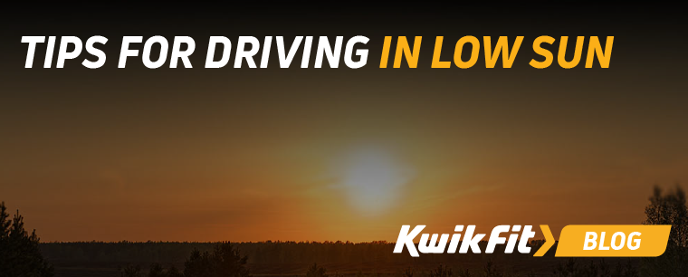 Low winter sun during a brilliant orange sunrise.